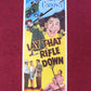 LAY THAT RIFLE DOWN US INSERT POSTER JUDY CANOVA ROBERT LOWERY 1955