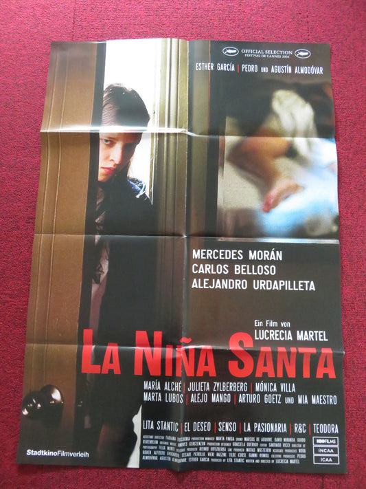 LA NINA SANTA GERMAN A1 POSTER FOLDED MARIA ALCHE JULIETA ZYLBERBERG 2004