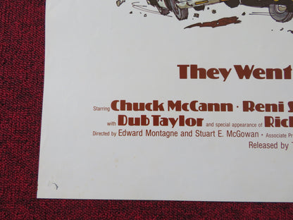 THEY WENT THAT-A-AWAY & THAT-A-AWAY FOLDED US ONE SHEET POSTER CHUCK MCCANN 1978