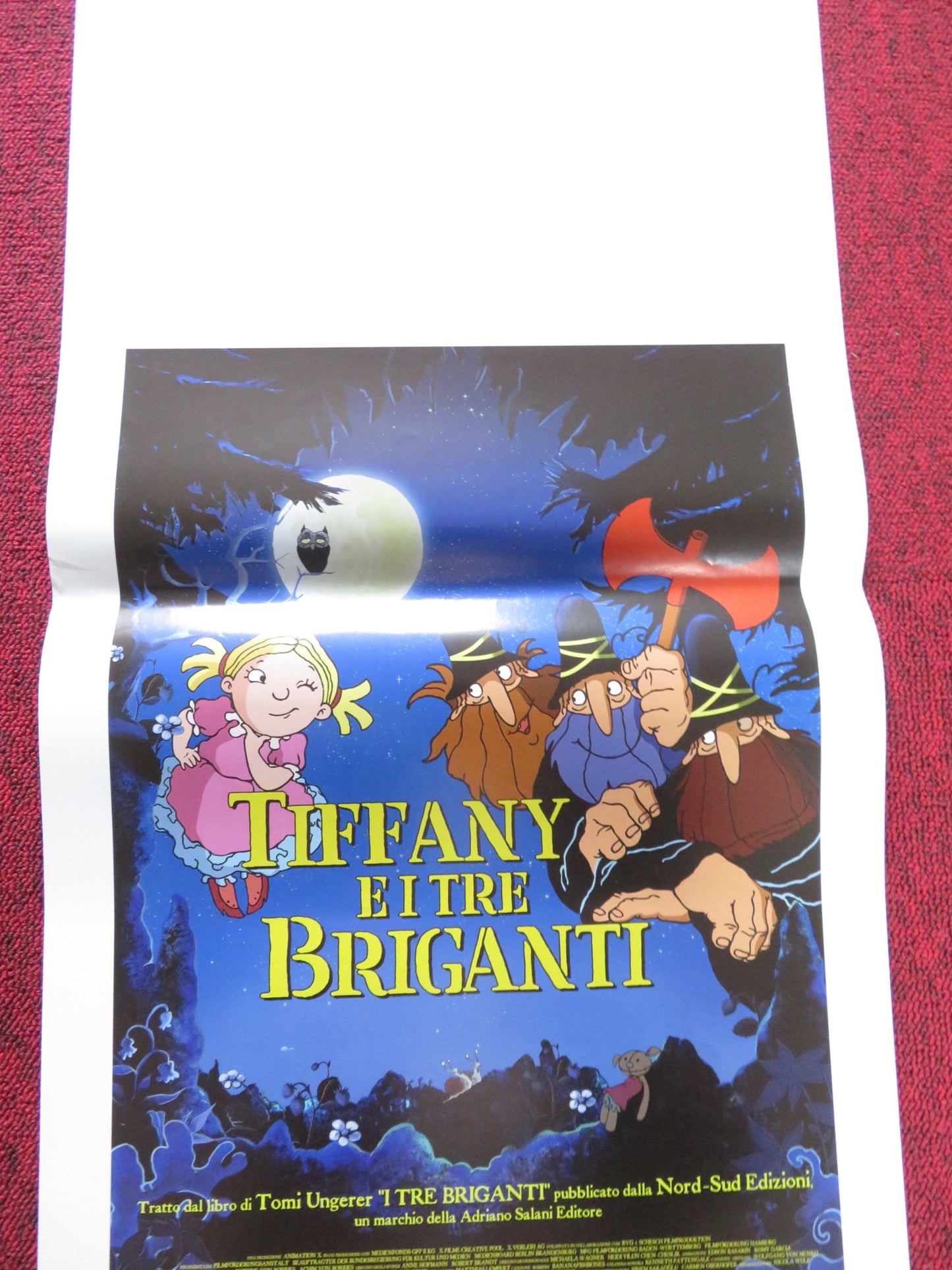 TIFFANY E I TRE BRIGANTI ITALIAN LOCANDINA POSTER JOACHIM KROL BELA B 2008