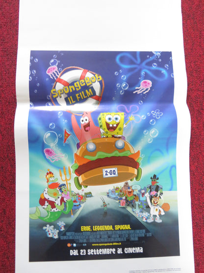 THE SPONGEBOB SQUAREPANTS MOVIE ITALIAN LOCANDINA POSTER TOM KENNY 2005