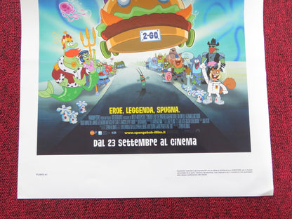 THE SPONGEBOB SQUAREPANTS MOVIE ITALIAN LOCANDINA POSTER TOM KENNY 2005