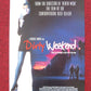 DIRTY WEEKEND VHS VIDEO POSTER MICHAEL WINNER  RUFUS SEWELL 1993