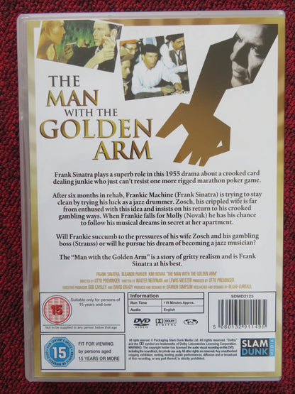 THE MAN WITH THE GOLDEN ARM (DVD) FRANK SINATRA ELEANOR PARKER 1955 REGION 2