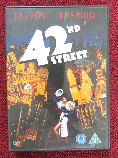 42ND STREET (DVD) DICK POWELL 1933 RUBY KELLER REGION 2 MUSICAL