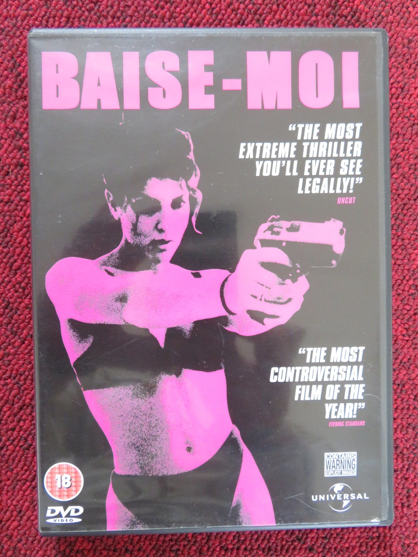 BAISE-MOI (DVD) RAFFAELA ANDERSON  KAREN BACH 2000 REGION 2