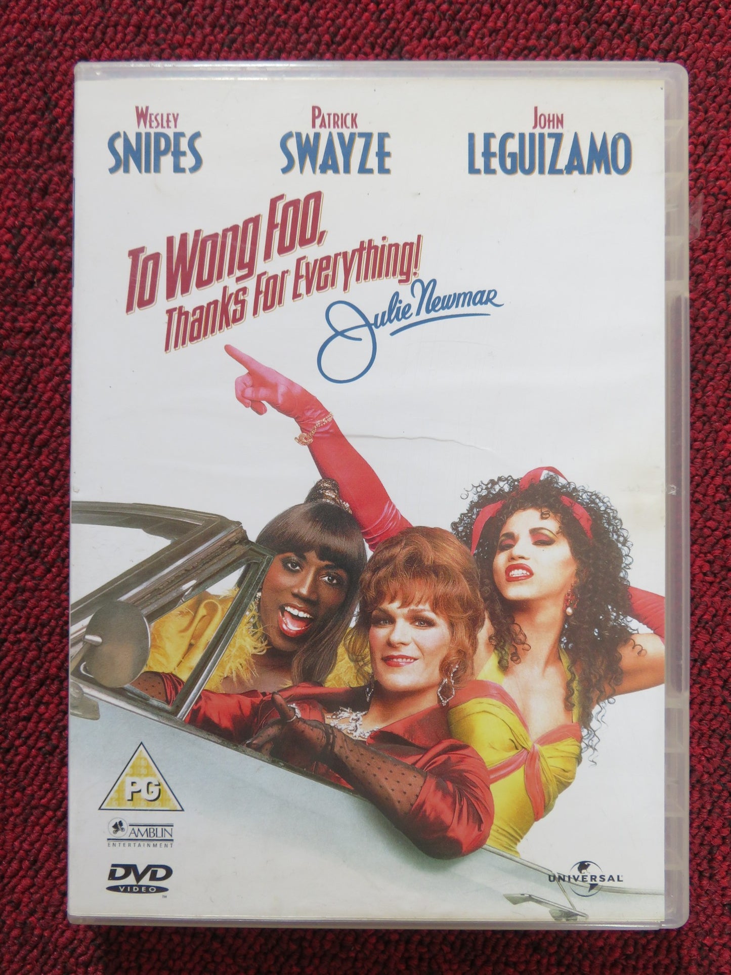 TO WONG FOO, THANKS FOR EVERYTHING! JULIE NEWMAR (DVD) 1992 REGION 2