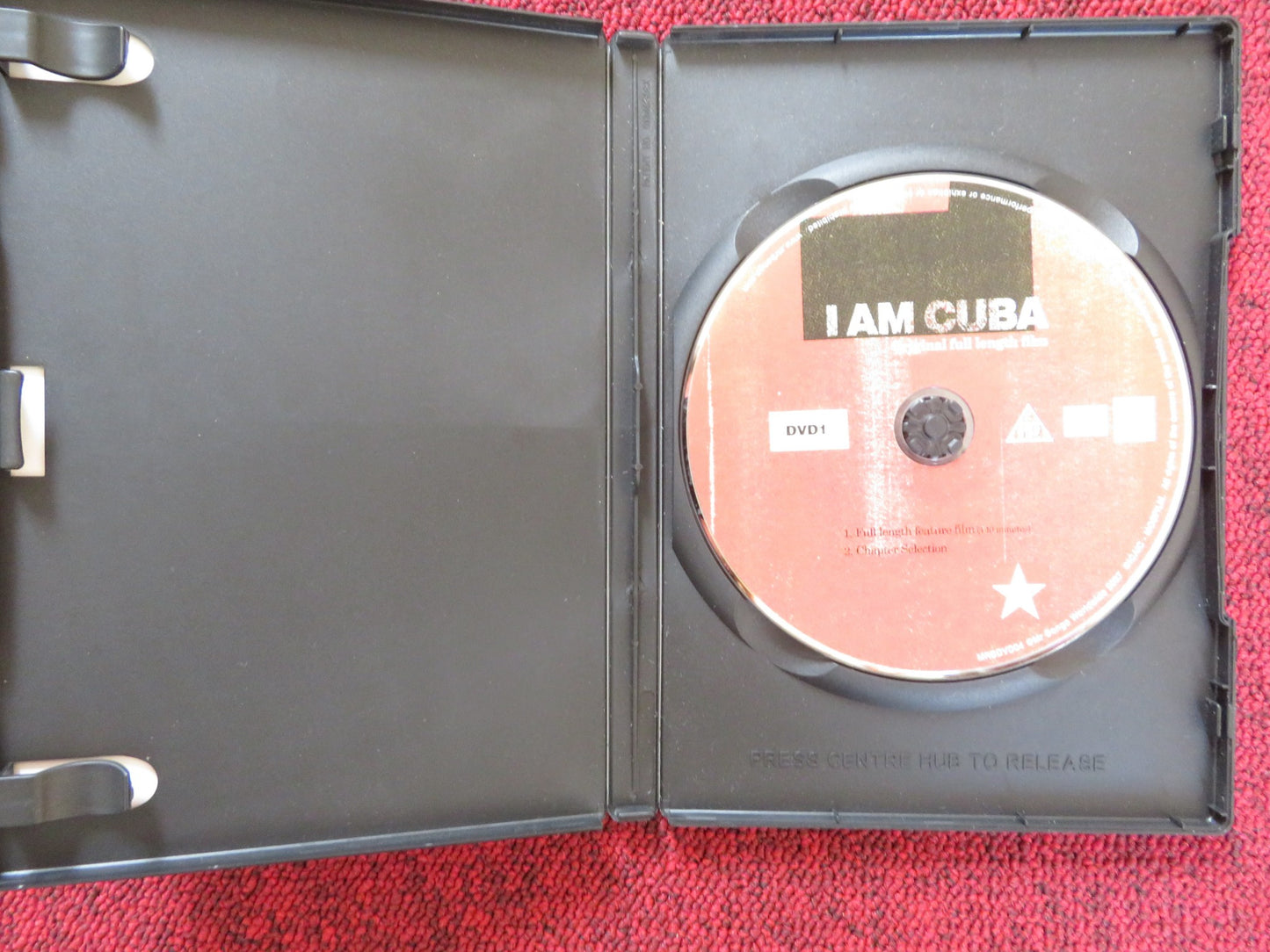 I AM CUBA  (DVD) SERGIO CORRIERI  SALVADOR WOOD 1964 REGION 2