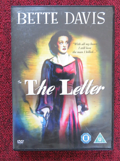 THE LETTER (DVD) BETTER DAVIS W. SOMERSET MAUGHAM 1940 REGION 2