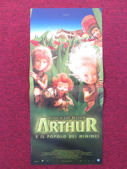 ARTHUR AND THE INVISIBLES ITALIAN LOCANDINA POSTER FREDDIE HIGHMORE 2006