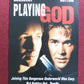 PLAYING GOD VHS VIDEO POSTER DAVID DUCHOVNY TIMOTHY HUTTON 1997