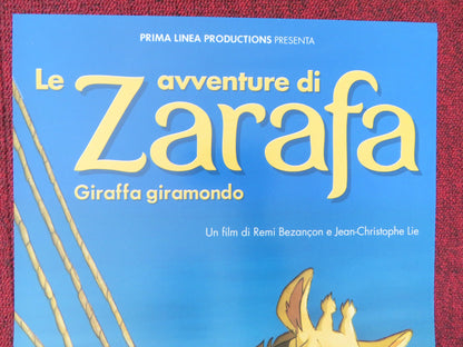 ZARAFA ITALIAN LOCANDINA POSTER MAX RENAUDIN PRATT SIMON ABKARIAN 2012