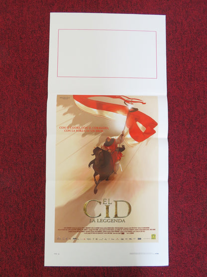 EL CID: THE LEGEND ITALIAN LOCANDINA POSTER MANEL FUENTES NATALIA VERBEKE 2003