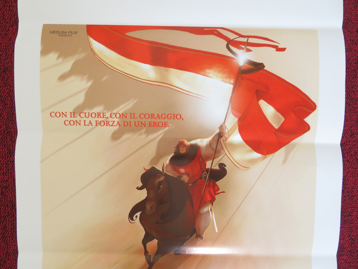 EL CID: THE LEGEND ITALIAN LOCANDINA POSTER MANEL FUENTES NATALIA VERBEKE 2003