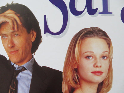 JACK & SARAH VHS VIDEO POSTER RICHARD E. GRANT SAMANTHA MATHIS 1995