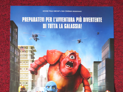 ESCAPE FROM PLANET EARTH ITALIAN LOCANDINA POSTER BRENDAN FRASER 2012