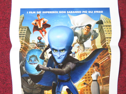 MEGAMIND ITALIAN LOCANDINA POSTER WILL FERRELL BRAD PITT 2010