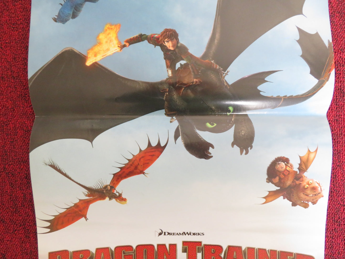 HOW TO TRAIN YOUR DRAGON 2 ITALIAN LOCANDINA POSTER JAY BARUCHEL 2014