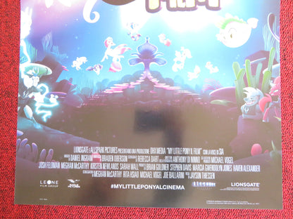 MY LITTLE PONY: THE MOVIE ITALIAN LOCANDINA POSTER EMILY BLUNT UZO ADUBA 2017