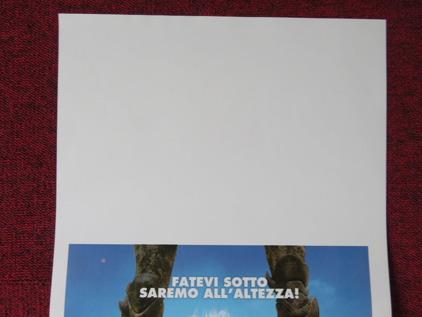 ARTHUR 3: THE WAR OF THE TWO WORLDS ITALIAN LOCANDINA POSTER MIA FARROW 2010