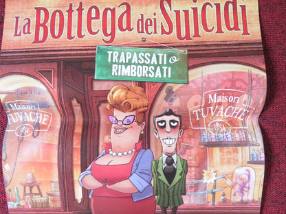 LA BOTTEGA DEI SUICIDI ITALIAN LOCANDINA POSTER BERNARD ALANE 2012