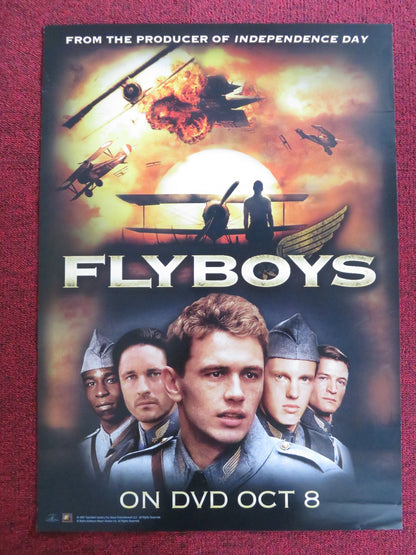 FLYBOYS DVD POSTER JAMES FRANCO SCOTT HAZELL 2006