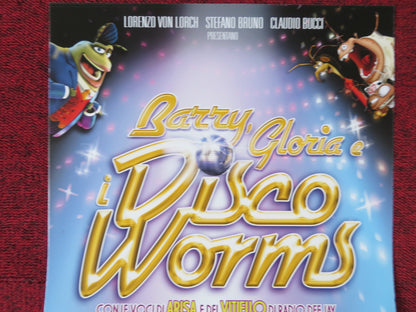 SUNSHINE BARRY AND THE DISCO WORMS ITALIAN LOCANDINA POSTER PETER FRODIN 2008