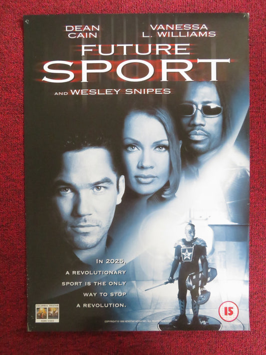 FUTURE SPORT VHS VIDEO POSTER DEAN CAIN VANESSA L. WILLIAMS 1998