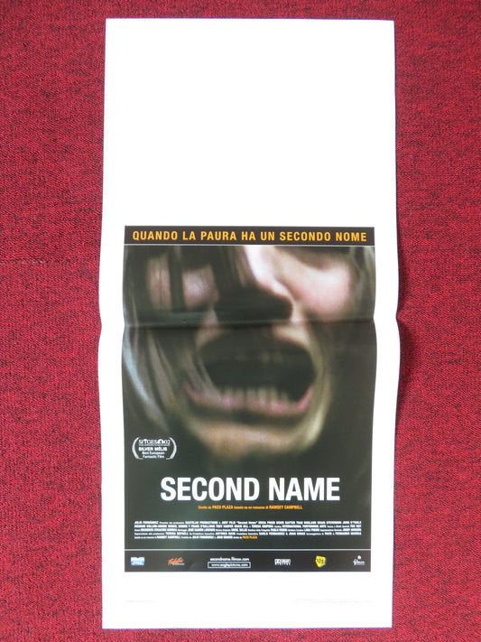 SECOND NAME ITALIAN LOCANDINA POSTER ERICA PRIOR TRAE HOULIHAN 2002