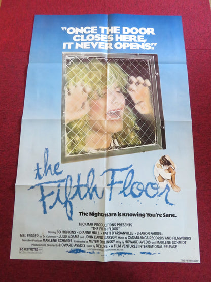 THE FIFTH FLOOR FOLDED US ONE SHEET POSTER BO HOPKINS DIANNE HULL 1979