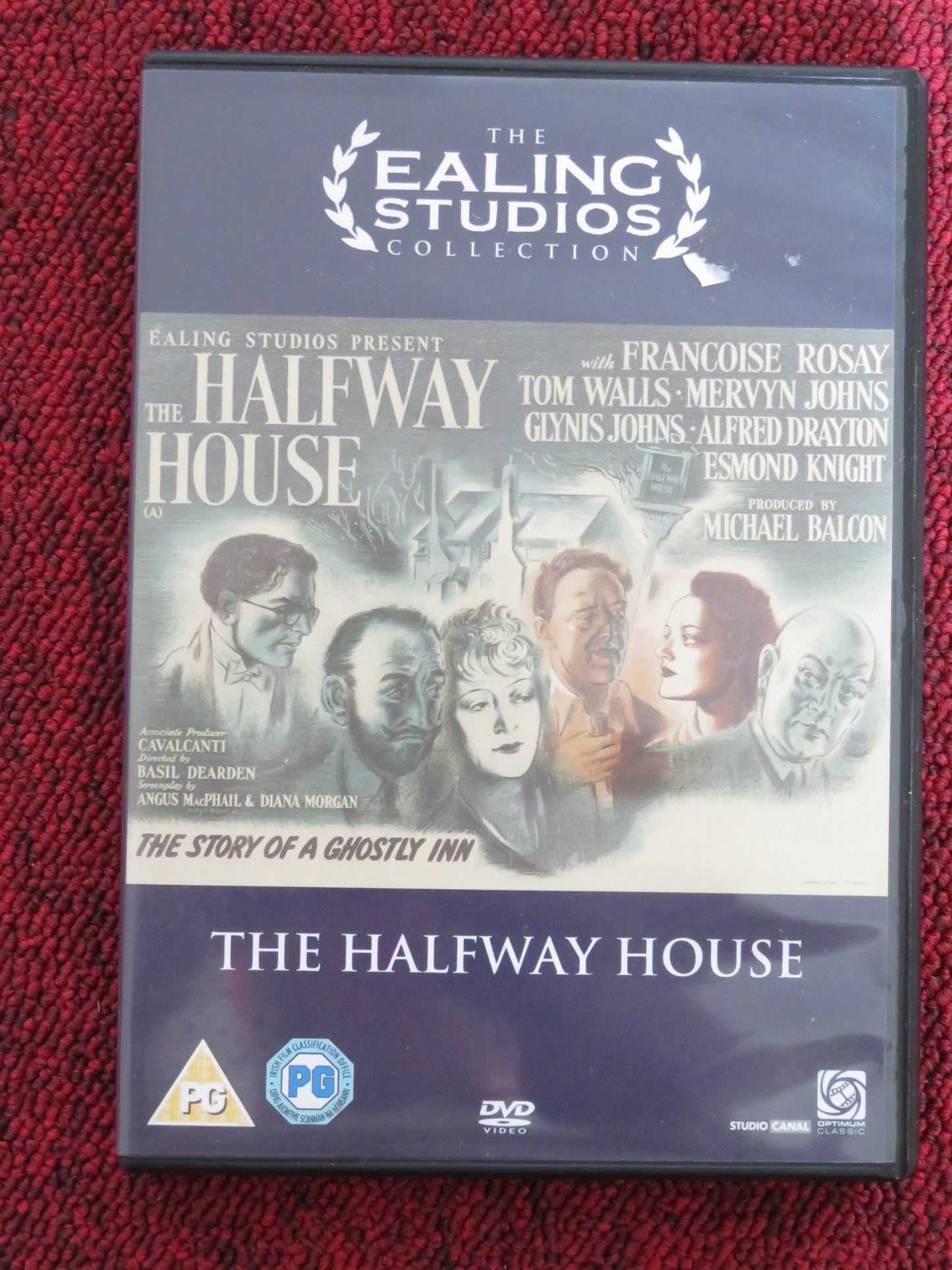 THE HALFWAY HOUSE (DVD) MERVYN JOHNS GLYNIS JOHNS 1944 REGION 2