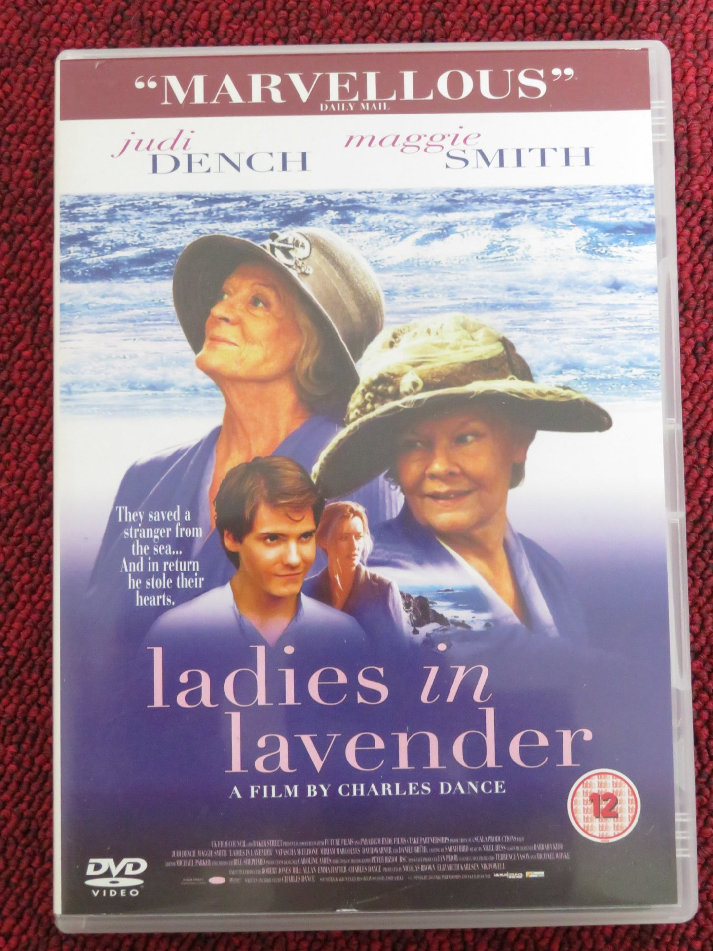 LADIES IN LAVENDER (DVD) MAGGIE SMITH JUDI DENCH 2004 REGION 2