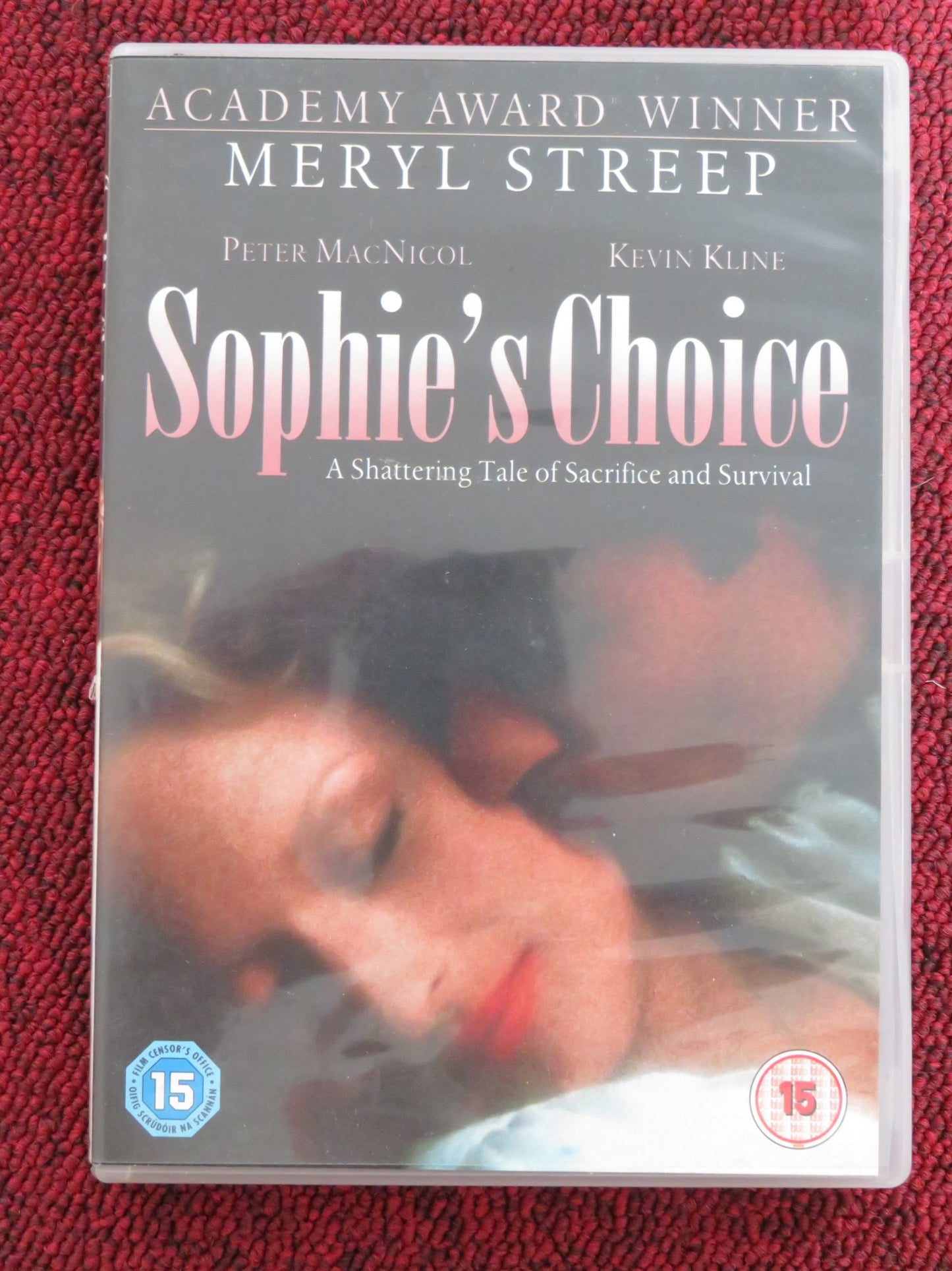 SOPHIES CHOICE (DVD) MERYL STREEP KEVIN KLINE 1982 REGION 2