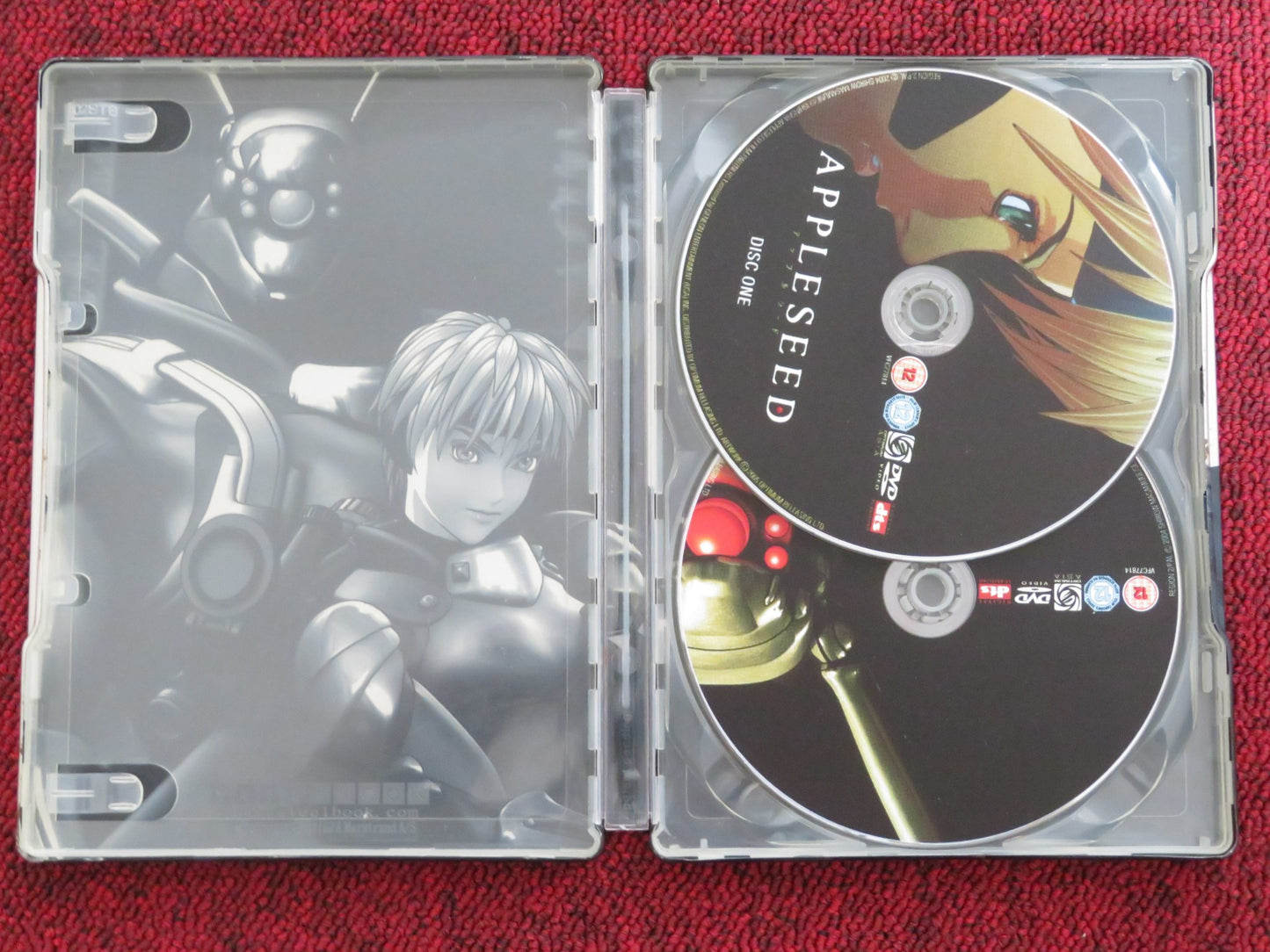 APPLESEED (DVD) AI KOBAYASHI YUKI MATSUOKA 2004 REGION 2