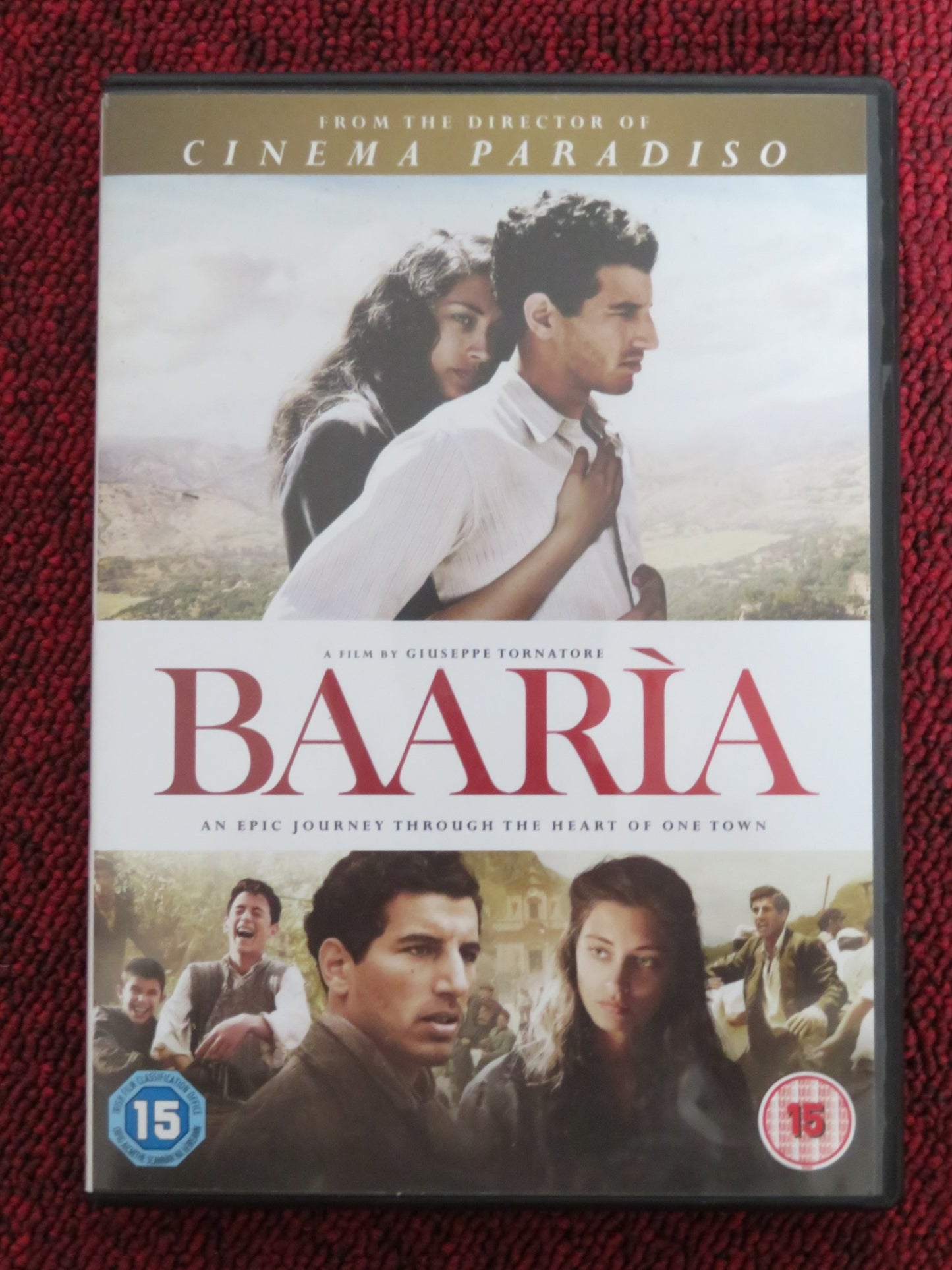 BAARIA (DVD) ANGELA MOLINA FRANCESCO SCIANNA 2009 REGION 2