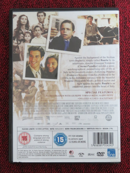 BAARIA (DVD) ANGELA MOLINA FRANCESCO SCIANNA 2009 REGION 2