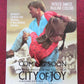 CITY OF JOY VHS VIDEO POSTER PATRICK SWAYZE PAULINE COLLINS 1992