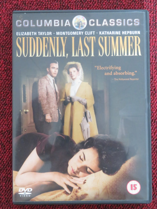 SUDDENLY, LAST SUMMER (DVD) ELIZABETH TAYLOR KATHARINE HEPBURN 1959 REGION 2