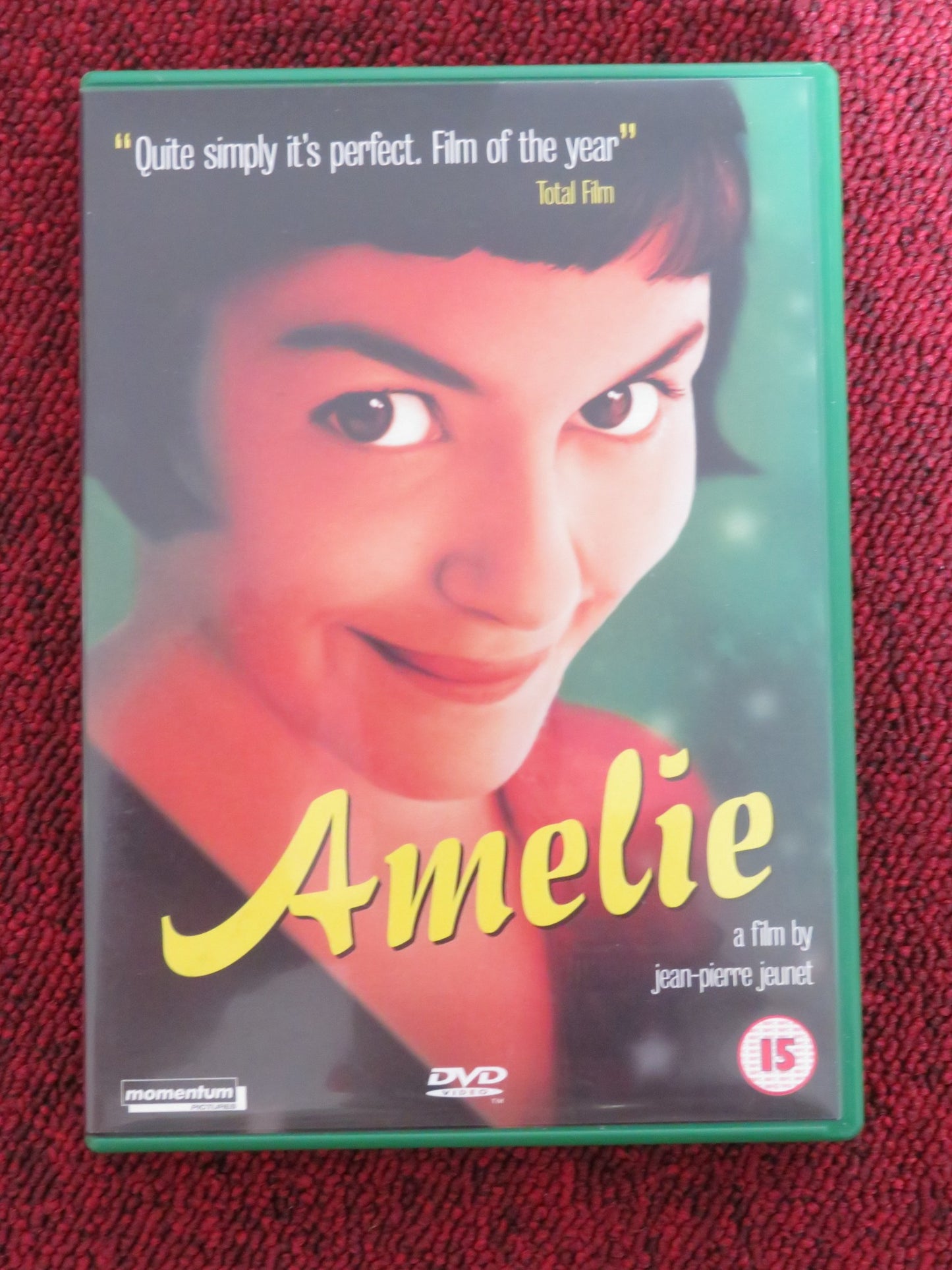 AMELIE (DVD) AUDREY TAUTOU  MATHIEU KASSOVITZ 2001 REGION 2