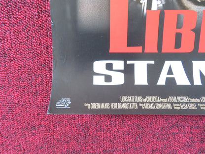 LIBERTY STANDS STILL VHS VIDEO POSTER WESLEY SNIPES LINDA FIORENTINO 2002