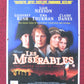 LES MISERABLES VHS POSTER ROLLED LIAM NEESON UMA THURMAN 1998