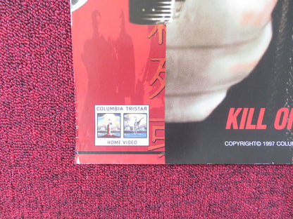 THE REPLACEMENT KILLERS VHS VIDEO POSTER CHOW YUN-FAT MIRA SORVINO 1997