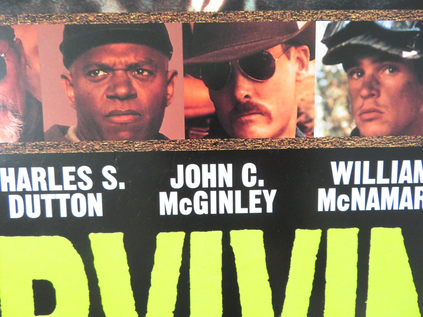 SURVIVING THE GAME VHS POSTER ROLLED ICE-T RUTGER HAUER 1994