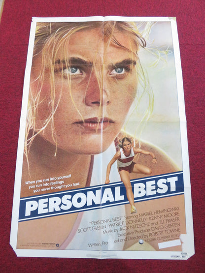 PERSONAL BEST FOLDED US ONE SHEET POSTER MARIEL HEMINGWAY SCOTT GLENN 1982