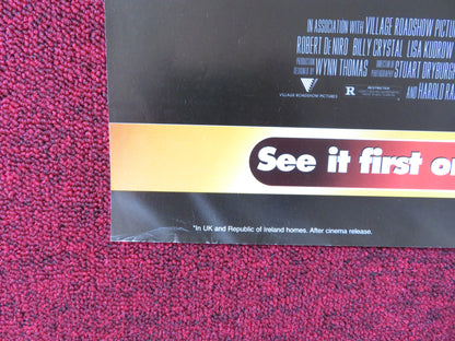 ANALYSE THIS VHS VIDEO POSTER ROBERT DE NIRO BILLY CRYSTAL 1999