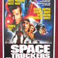 SPACE TRUCKERS VHS POSTER ROLLED DENNIS HOPPER STEPHEN DORFF 1996