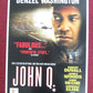 JOHN Q. VHS POSTER ROLLED DENZEL WASHINGTON ROBERT DUVALL 2002