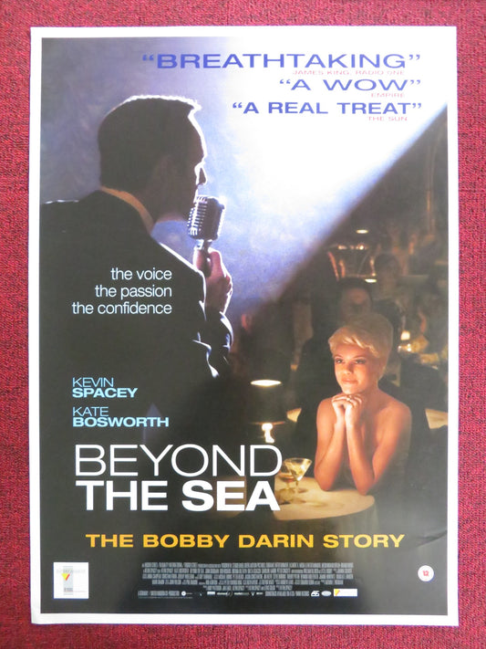 BEYOND THE SEA VHS POSTER ROLLED KEVIN SPACEY KATE BOSWORTH 2004