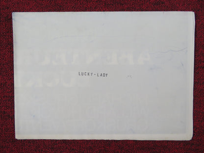 LUCKY LADY GERMAN A1 POSTER FOLDED GENE HACKMAN LIZA MINNELLI 1976