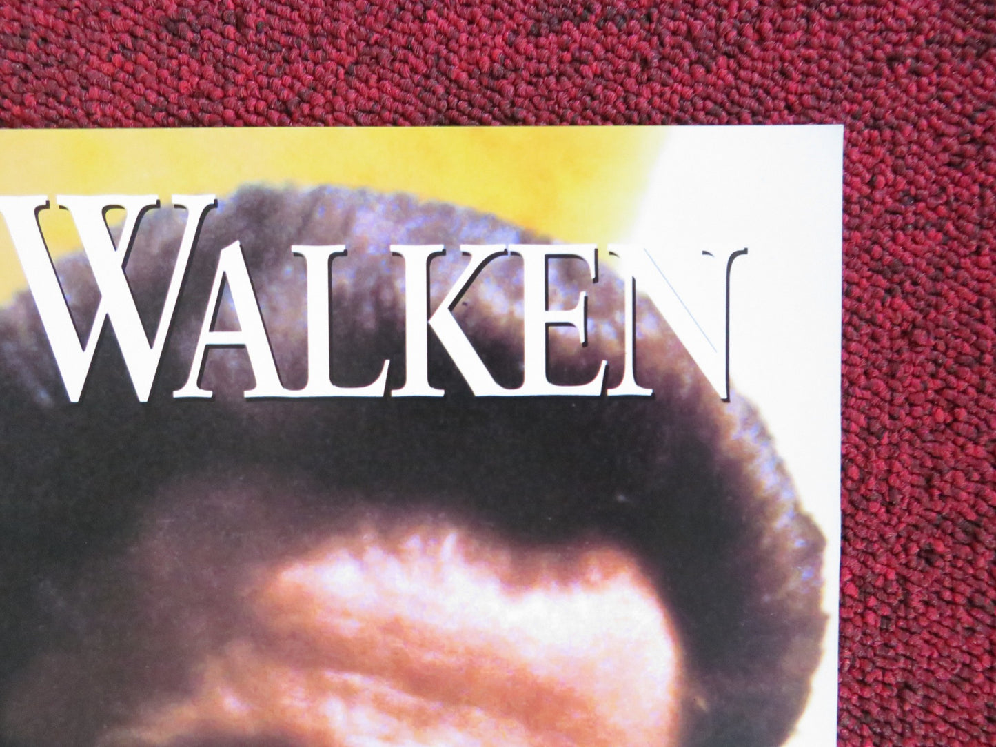 DAY OF ATONEMENT VHS VIDEO POSTER CHRISTOPHER WALKEN ROGER HANIN 1992